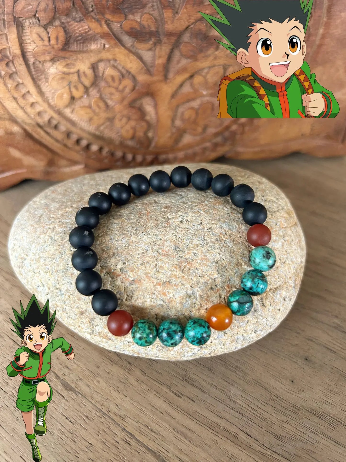  HXH Gon Gemstone Crystal Bracelet 